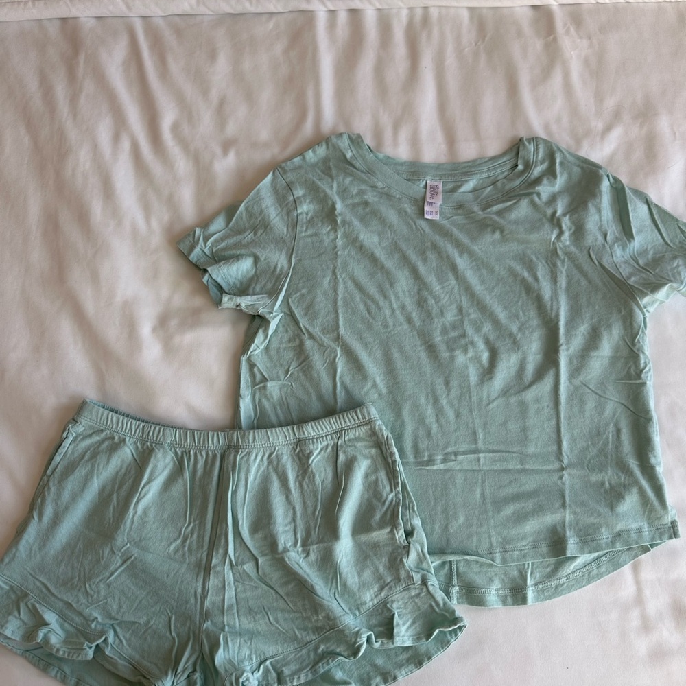 Mint Green Pajama Set